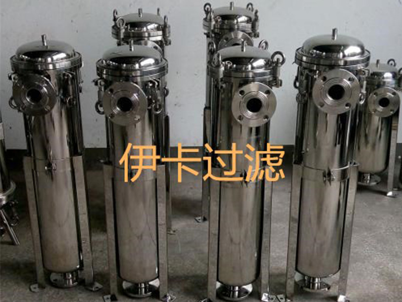 壓縮空氣，制藥蒸餾水，化工試劑用不銹鋼除菌過(guò)濾器